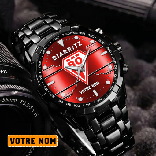 Biarritz Olympique PB – Montre Aurora Nouvelle édition Avec Nom Personnalisé Biarritz Olympique PB – Montre Aurora Nouvelle édition Avec Nom Personnalisé