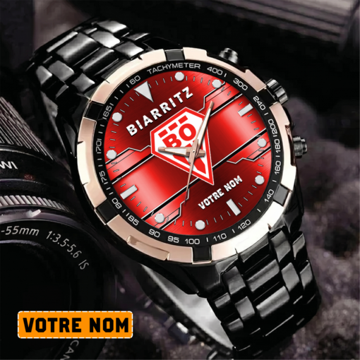 Biarritz Olympique PB – Montre Aurora Nouvelle édition Avec Nom Personnalisé Biarritz Olympique PB – Montre Aurora Nouvelle édition Avec Nom Personnalisé