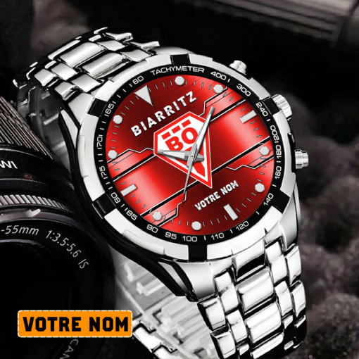 Biarritz Olympique PB – Montre Aurora Nouvelle édition Avec Nom Personnalisé Biarritz Olympique PB – Montre Aurora Nouvelle édition Avec Nom Personnalisé