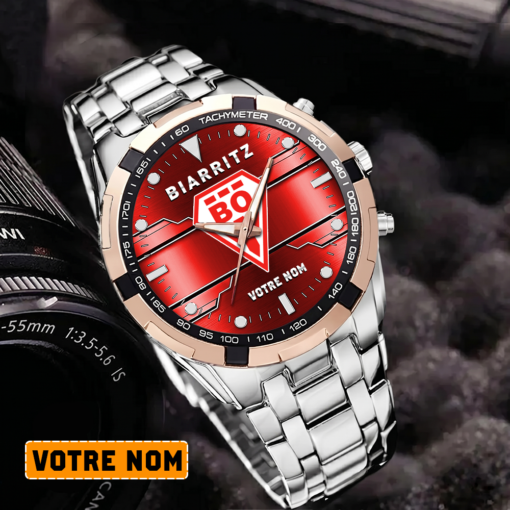Biarritz Olympique PB – Montre Aurora Nouvelle édition Avec Nom Personnalisé Biarritz Olympique PB – Montre Aurora Nouvelle édition Avec Nom Personnalisé