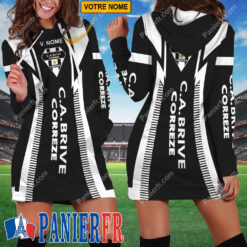 CA Brive – Robe hoodie femme Édition spéciale Avec Nom Personnalisé