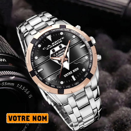CA Brive – Montre Aurora Nouvelle édition Avec Nom Personnalisé CA Brive – Montre Aurora Nouvelle édition Avec Nom Personnalisé