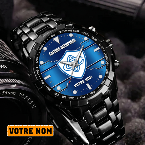 Castres Olympique – Montre Aurora Nouvelle édition Avec Nom Personnalisé Castres Olympique – Montre Aurora Nouvelle édition Avec Nom Personnalisé