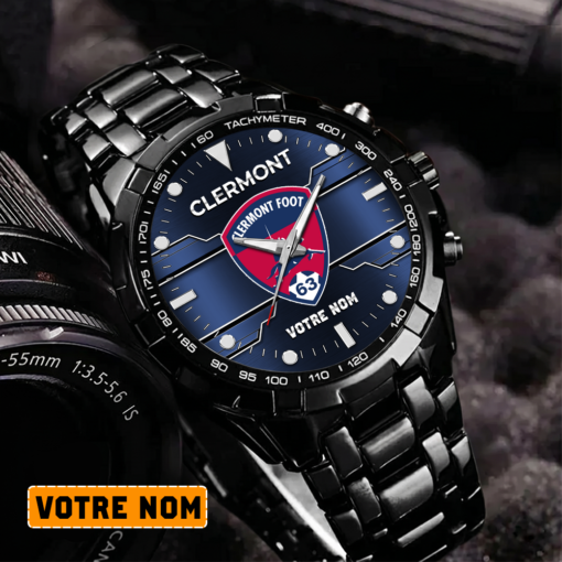 Clermont Foot 63 – Montre Aurora Nouvelle édition Avec Nom Personnalisé Clermont Foot 63 – Montre Aurora Nouvelle édition Avec Nom Personnalisé