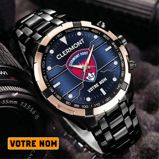 Clermont Foot 63 – Montre Aurora Nouvelle édition Avec Nom Personnalisé Clermont Foot 63 – Montre Aurora Nouvelle édition Avec Nom Personnalisé