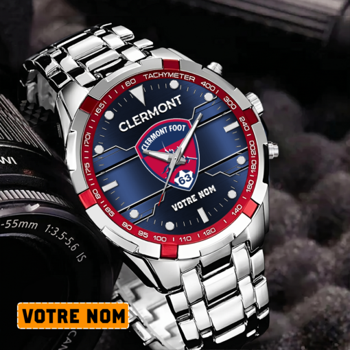 Clermont Foot 63 – Montre Aurora Nouvelle édition Avec Nom Personnalisé Clermont Foot 63 – Montre Aurora Nouvelle édition Avec Nom Personnalisé