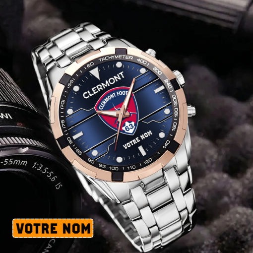 Clermont Foot 63 – Montre Aurora Nouvelle édition Avec Nom Personnalisé Clermont Foot 63 – Montre Aurora Nouvelle édition Avec Nom Personnalisé