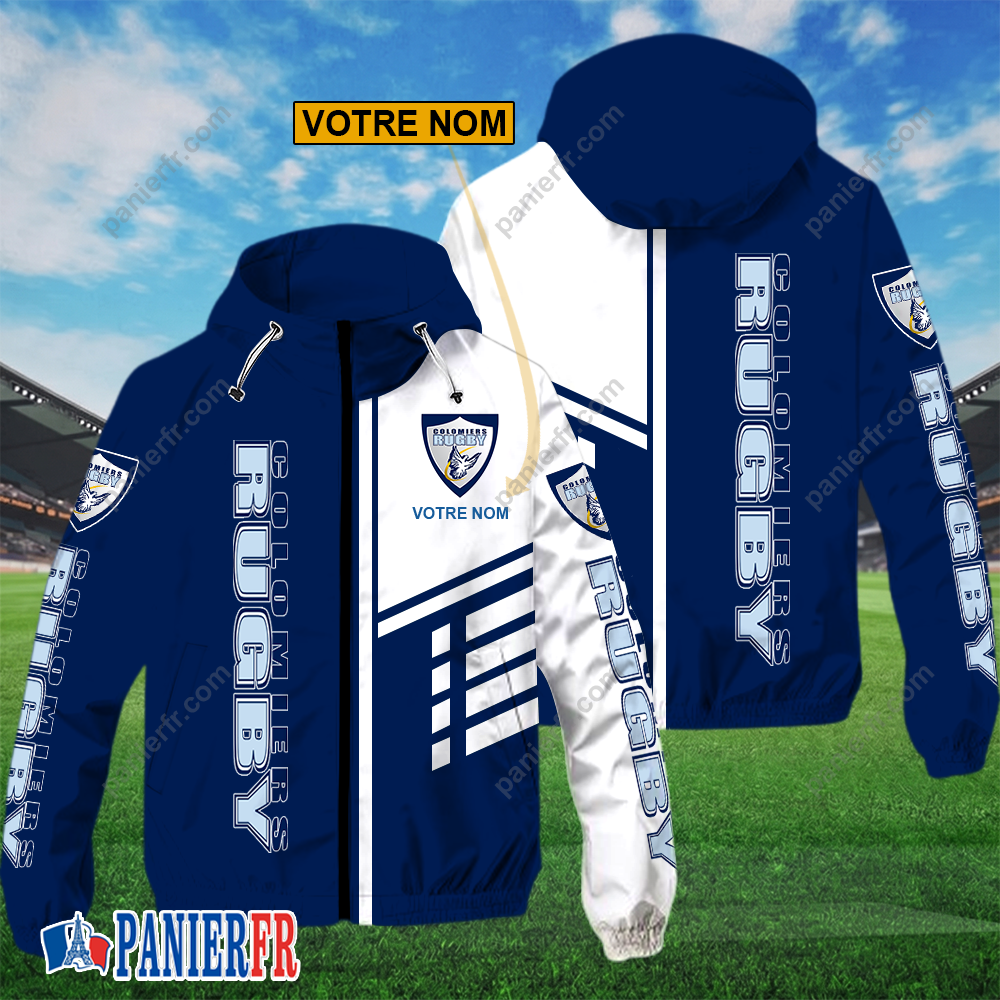 Colomiers Rugby – Hoodie ZipFlex Nouveau style avec nom personnalisé Colomiers Rugby – Hoodie ZipFlex Nouveau style avec nom personnalisé