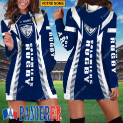 Colomiers Rugby – Robe hoodie femme Édition spéciale Avec Nom Personnalisé