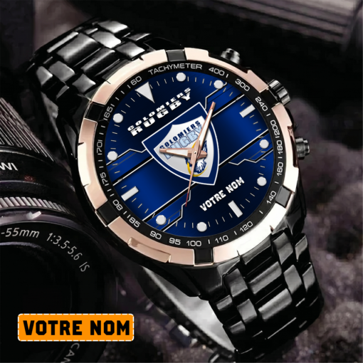 Colomiers Rugby – Montre Aurora Nouvelle édition Avec Nom Personnalisé Colomiers Rugby – Montre Aurora Nouvelle édition Avec Nom Personnalisé