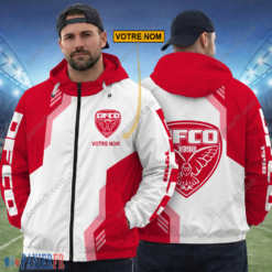 Dijon FCO – Hoodie ZipFlex Nouvelle édition avec nom personnalisé