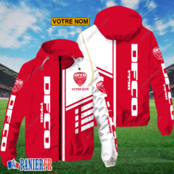 Dijon FCO – Hoodie ZipFlex Nouveau style avec nom personnalisé