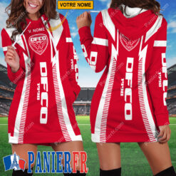 Dijon FCO – Robe hoodie femme Édition spéciale Avec Nom Personnalisé