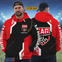 EA Guingamp – Hoodie ZipFlex Nouvelle édition avec nom personnalisé