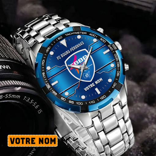 FC Bourg-Péronnas – Montre Aurora Nouvelle édition Avec Nom Personnalisé FC Bourg-Péronnas – Montre Aurora Nouvelle édition Avec Nom Personnalisé