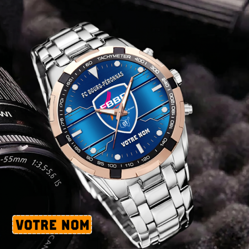 FC Bourg-Péronnas – Montre Aurora Nouvelle édition Avec Nom Personnalisé FC Bourg-Péronnas – Montre Aurora Nouvelle édition Avec Nom Personnalisé