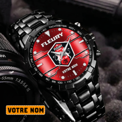 FC Fleury 91 – Montre Aurora Nouvelle édition Avec Nom Personnalisé