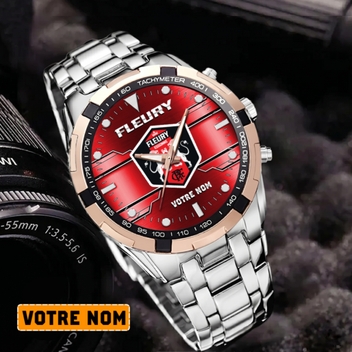 FC Fleury 91 – Montre Aurora Nouvelle édition Avec Nom Personnalisé FC Fleury 91 – Montre Aurora Nouvelle édition Avec Nom Personnalisé