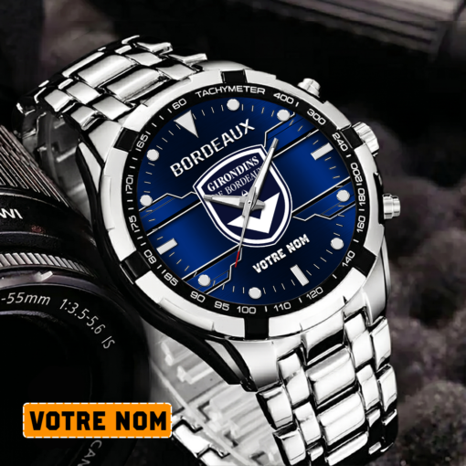 FC Girondins de Bordeaux – Montre Aurora Nouvelle édition Avec Nom Personnalisé FC Girondins de Bordeaux – Montre Aurora Nouvelle édition Avec Nom Personnalisé