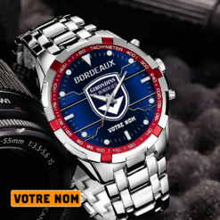 FC Girondins de Bordeaux – Montre Aurora Nouvelle édition Avec Nom Personnalisé