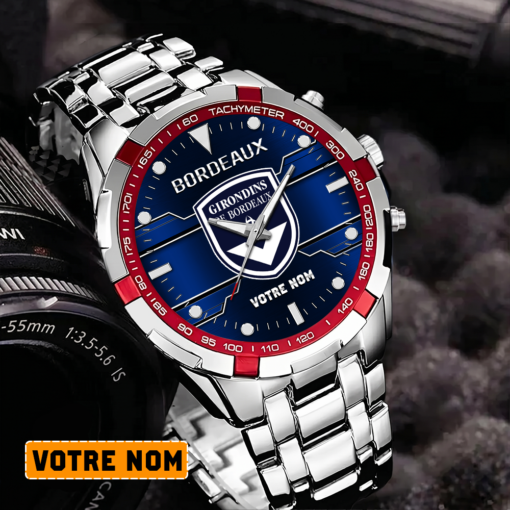 FC Girondins de Bordeaux – Montre Aurora Nouvelle édition Avec Nom Personnalisé FC Girondins de Bordeaux – Montre Aurora Nouvelle édition Avec Nom Personnalisé