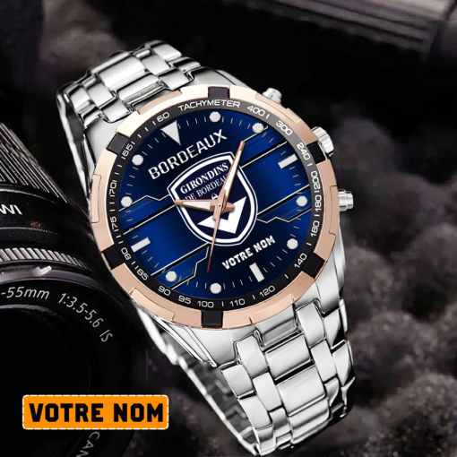 FC Girondins de Bordeaux – Montre Aurora Nouvelle édition Avec Nom Personnalisé FC Girondins de Bordeaux – Montre Aurora Nouvelle édition Avec Nom Personnalisé
