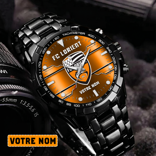 FC Lorient – Montre Aurora Nouvelle édition Avec Nom Personnalisé FC Lorient – Montre Aurora Nouvelle édition Avec Nom Personnalisé