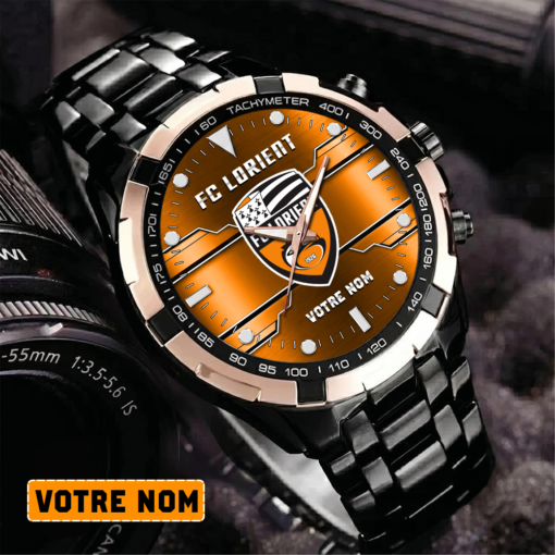 FC Lorient – Montre Aurora Nouvelle édition Avec Nom Personnalisé FC Lorient – Montre Aurora Nouvelle édition Avec Nom Personnalisé