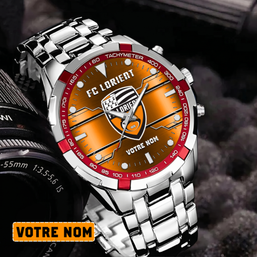FC Lorient – Montre Aurora Nouvelle édition Avec Nom Personnalisé FC Lorient – Montre Aurora Nouvelle édition Avec Nom Personnalisé