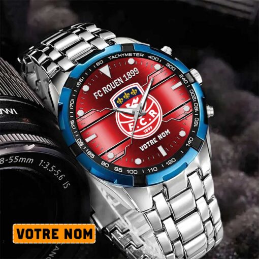 FC Rouen 1899 – Montre Aurora Nouvelle édition Avec Nom Personnalisé FC Rouen 1899 – Montre Aurora Nouvelle édition Avec Nom Personnalisé