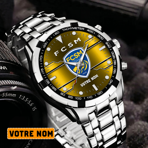 FC Sochaux-Montbéliard – Montre Aurora Nouvelle édition Avec Nom Personnalisé FC Sochaux-Montbéliard – Montre Aurora Nouvelle édition Avec Nom Personnalisé