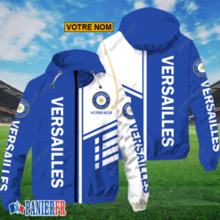 FC Versailles 78 – Hoodie ZipFlex Nouveau style avec nom personnalisé