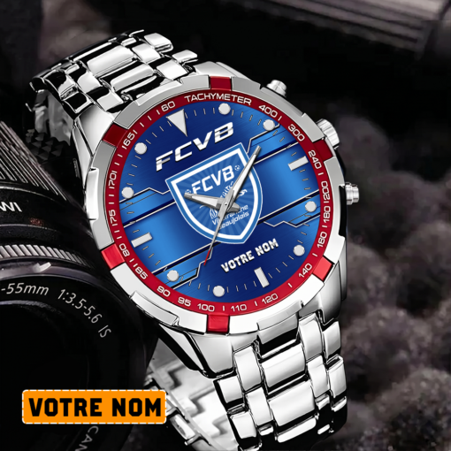 FC Villefranche-Beaujolais – Montre Aurora Nouvelle édition Avec Nom Personnalisé FC Villefranche-Beaujolais – Montre Aurora Nouvelle édition Avec Nom Personnalisé