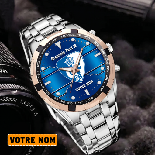Grenoble Foot 38 – Montre Aurora Nouvelle édition Avec Nom Personnalisé Grenoble Foot 38 – Montre Aurora Nouvelle édition Avec Nom Personnalisé