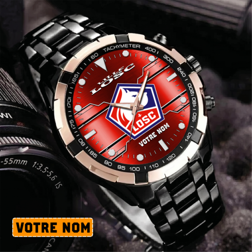 LOSC Lille – Montre Aurora Nouvelle édition Avec Nom Personnalisé LOSC Lille – Montre Aurora Nouvelle édition Avec Nom Personnalisé