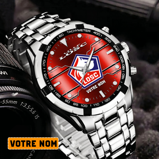 LOSC Lille – Montre Aurora Nouvelle édition Avec Nom Personnalisé LOSC Lille – Montre Aurora Nouvelle édition Avec Nom Personnalisé