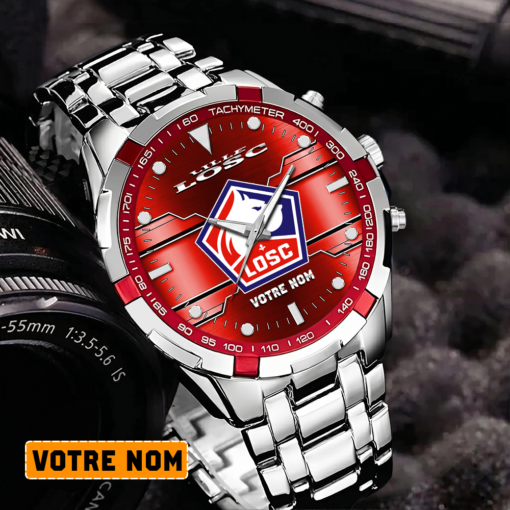 LOSC Lille – Montre Aurora Nouvelle édition Avec Nom Personnalisé LOSC Lille – Montre Aurora Nouvelle édition Avec Nom Personnalisé