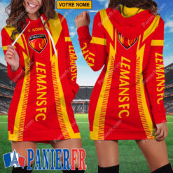 Le Mans FC – Robe hoodie femme Édition spéciale Avec Nom Personnalisé