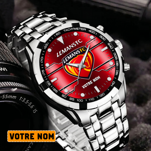 Le Mans FC – Montre Aurora Nouvelle édition Avec Nom Personnalisé Le Mans FC – Montre Aurora Nouvelle édition Avec Nom Personnalisé