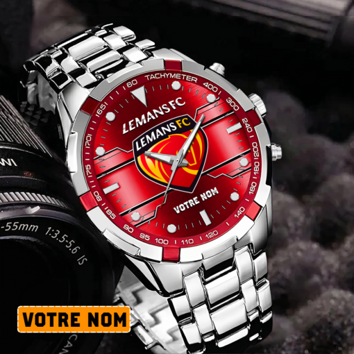 Le Mans FC – Montre Aurora Nouvelle édition Avec Nom Personnalisé Le Mans FC – Montre Aurora Nouvelle édition Avec Nom Personnalisé