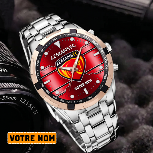 Le Mans FC – Montre Aurora Nouvelle édition Avec Nom Personnalisé Le Mans FC – Montre Aurora Nouvelle édition Avec Nom Personnalisé
