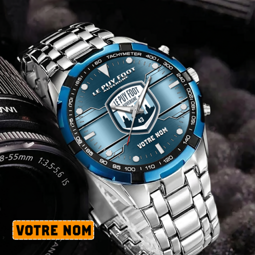Le Puy Foot 43 Auvergne – Montre Aurora Nouvelle édition Avec Nom Personnalisé Le Puy Foot 43 Auvergne – Montre Aurora Nouvelle édition Avec Nom Personnalisé