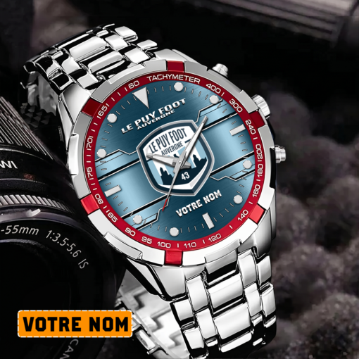 Le Puy Foot 43 Auvergne – Montre Aurora Nouvelle édition Avec Nom Personnalisé Le Puy Foot 43 Auvergne – Montre Aurora Nouvelle édition Avec Nom Personnalisé