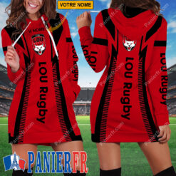 Lyon OU – Robe hoodie femme Édition spéciale Avec Nom Personnalisé