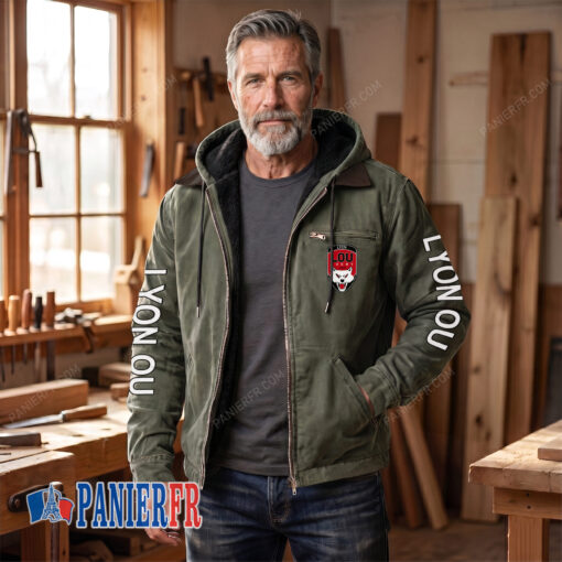 Lyon OU – Hoodie en flanelle nouvelle édition Lyon OU – Hoodie en flanelle nouvelle édition