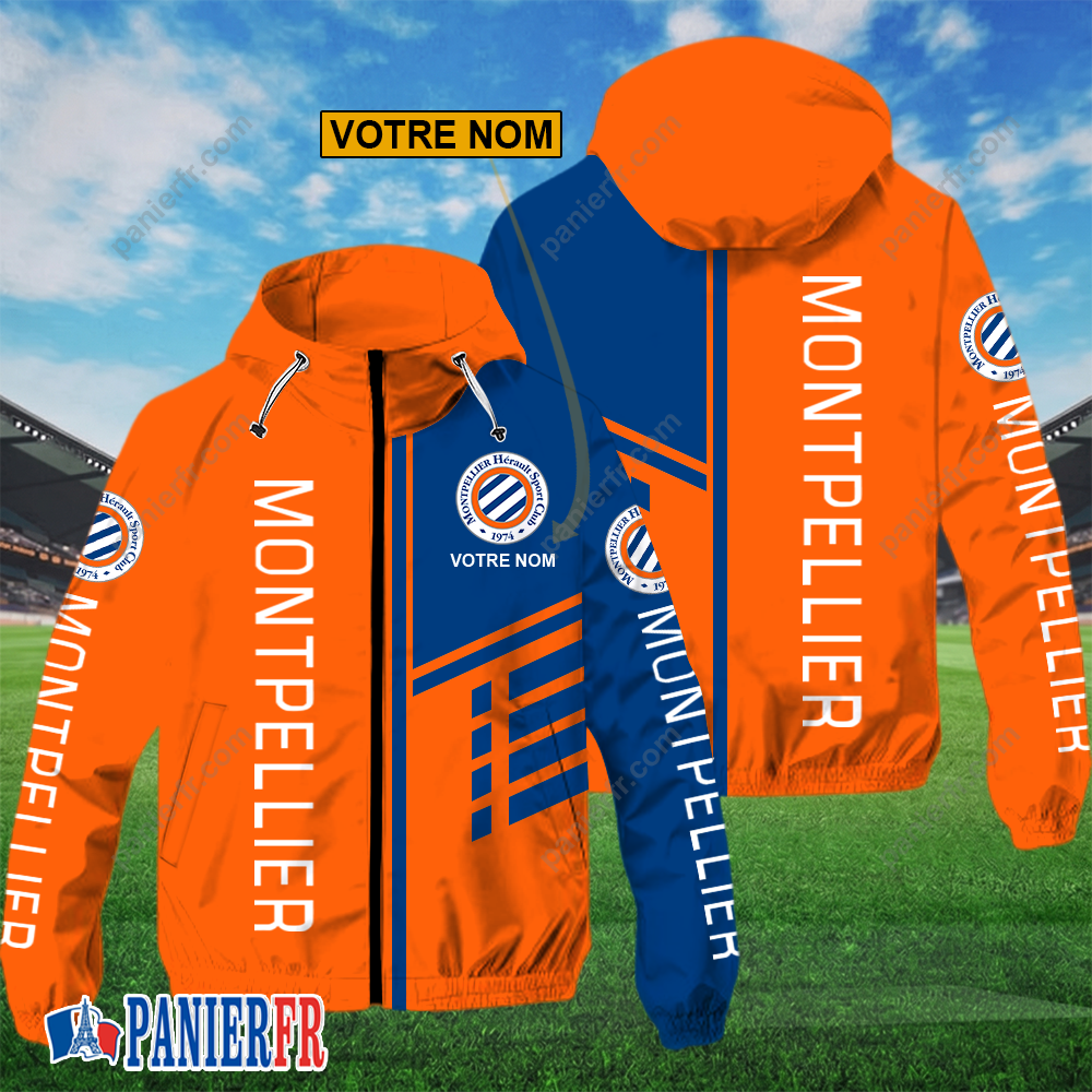 Montpellier HSC – Hoodie ZipFlex Nouveau style avec nom personnalisé Montpellier HSC – Hoodie ZipFlex Nouveau style avec nom personnalisé