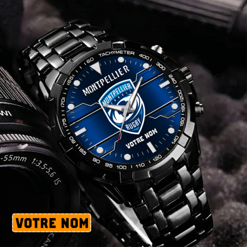 Montpellier Hérault Rugby – Montre Aurora Nouvelle édition Avec Nom Personnalisé Montpellier Hérault Rugby – Montre Aurora Nouvelle édition Avec Nom Personnalisé