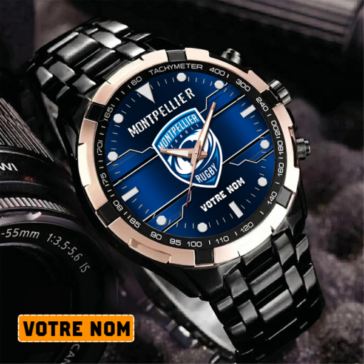 Montpellier Hérault Rugby – Montre Aurora Nouvelle édition Avec Nom Personnalisé Montpellier Hérault Rugby – Montre Aurora Nouvelle édition Avec Nom Personnalisé