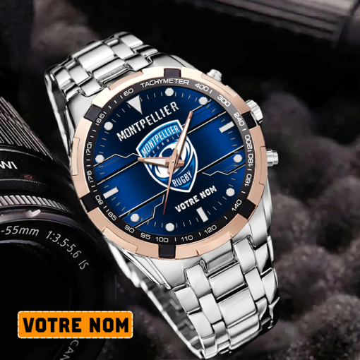 Montpellier Hérault Rugby – Montre Aurora Nouvelle édition Avec Nom Personnalisé Montpellier Hérault Rugby – Montre Aurora Nouvelle édition Avec Nom Personnalisé