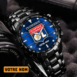 Olympique Lyonnais – Montre Aurora Nouvelle édition Avec Nom Personnalisé